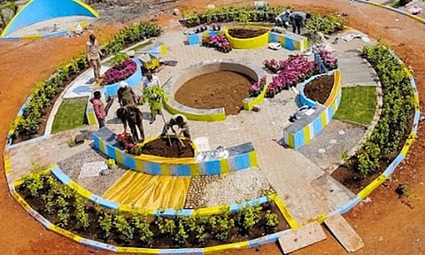 File photo of PMC sensory garden (For representational purpose only)
