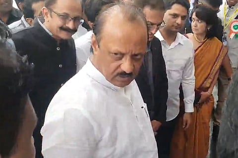 Ajit Pawar Scolds Officials for Negligence During GST Bhavan Inspection