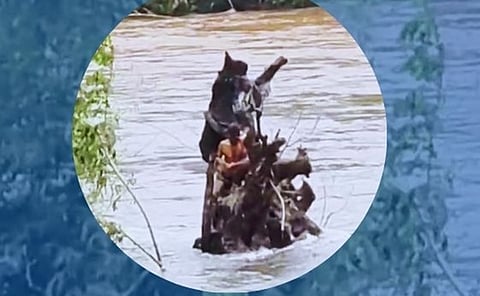 Bhor Power Outage Fixed by Brave Swimmer Amid Heavy Rain