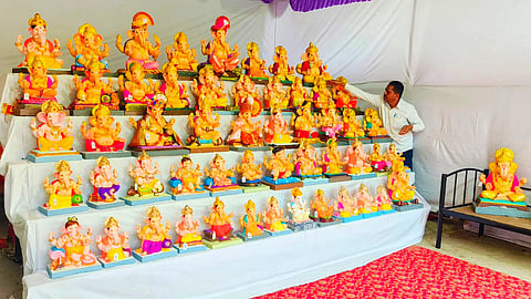 Ganesh Idols Stalls in Pune