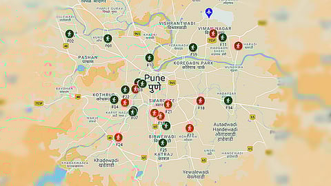 SPTM Footpath Survey in Pune