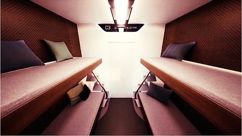 Sleeper coaches on Vande Bharat Express