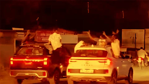 Dangerous Stunts on Pune-Solapur Highway