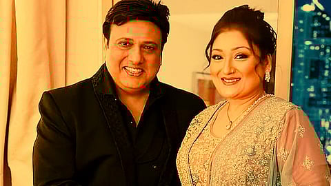 Govinda with wife Sunita