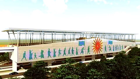 Yerawada Metro Station, Pune Metro