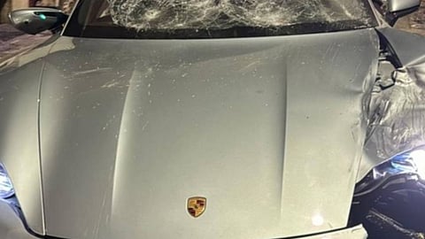 Porsche Car Accident Kalyani Nagar