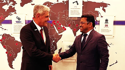 John Chadbourne (L) and Jitendra Patil (R)