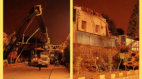 Crane Collapses in Hinjewadi