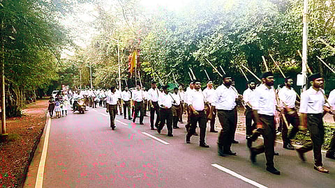RSS Sanchalan in SPPU campus