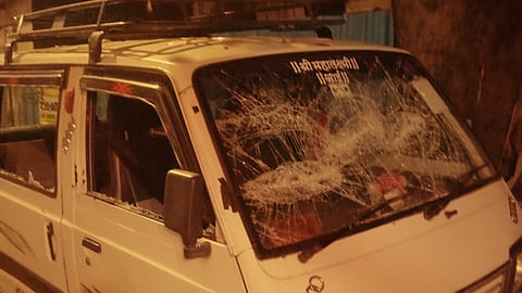 Dog feeder's car smashed