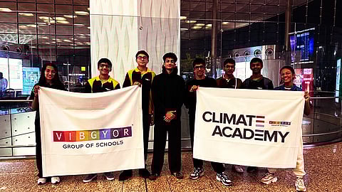 Students from VIBGYOR Group of Schools at COP29