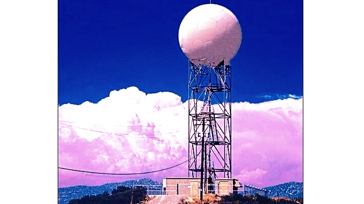 X-Band Doppler Weather Radar Tower