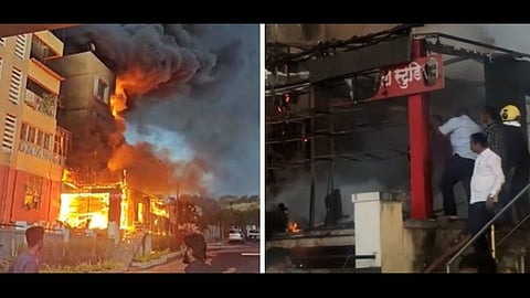 Fire at Bavdhan Photo Studio