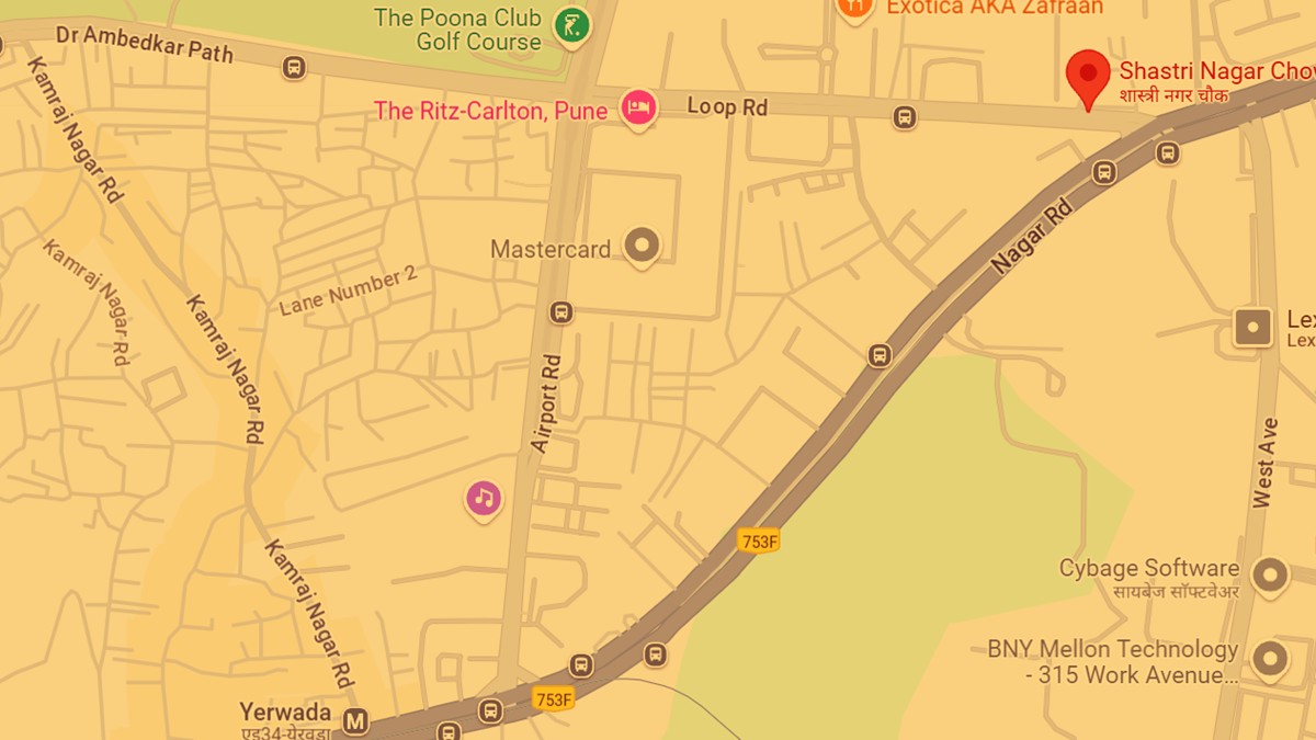 Shastrinagar to Golf Club Chowk