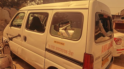 Firing on Ambulance in Wagholi
