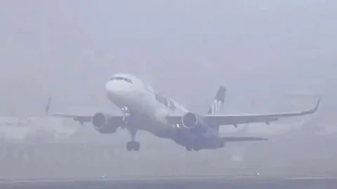 Fog at Airport