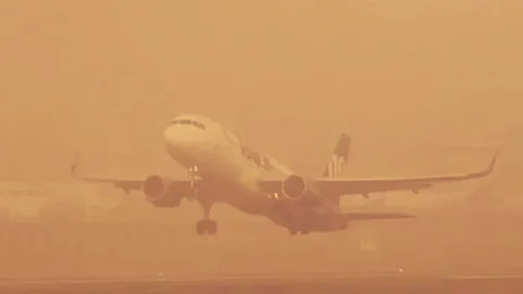 Fog at Airport