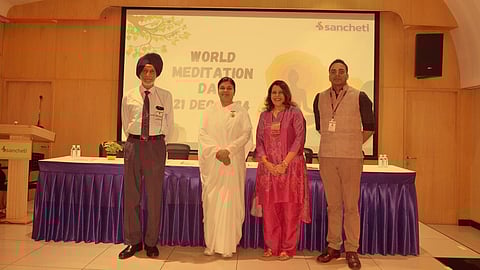 World Meditation Day at Sancheti Hospital
