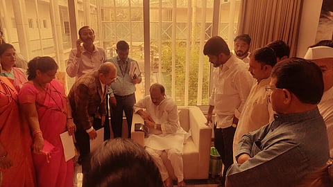 MLA Siddharth Shirole and MahaMetro Executive Director Shravan Hardikar held discussions with Deputy Chief Minister Ajit Pawar