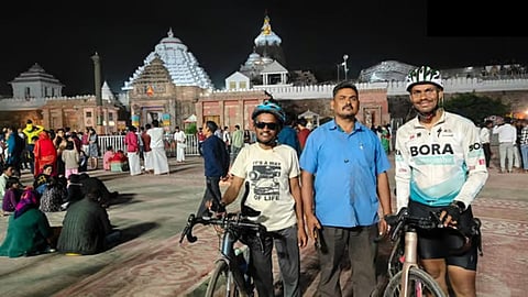 Dr. Sanjay Wagh and Sharad Wagh, undertook a remarkable cycling journey from Ranjani to Jagannath Puri, Odisha