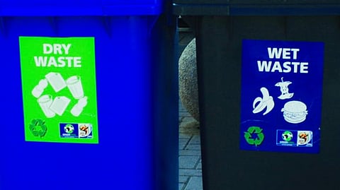 Dry and Wet Waste Segregation