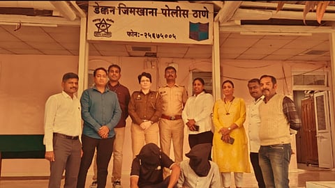 Deccan Police team with suspects