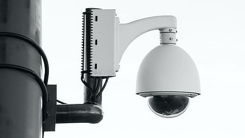 CCTV camera setup