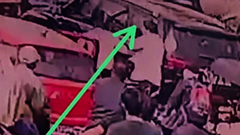 CCTV footage of Hemant Bagul