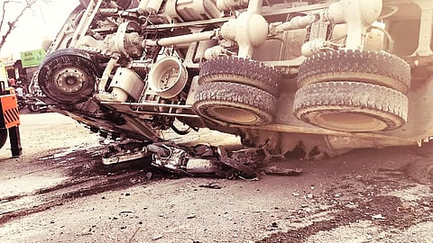 Speeding Dumper Claims Lives of Two MIT Students