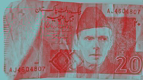 Pakistani currency note