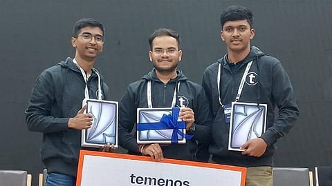 GHRCEM Team Finovators Emerges Runner-Up at Tem-e-thon Hackathon