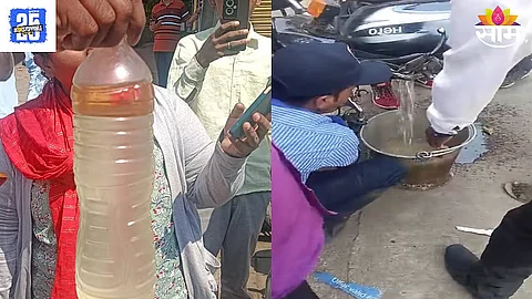 Pune Petrol Pump Caught Dispensing Water Instead of Petrol