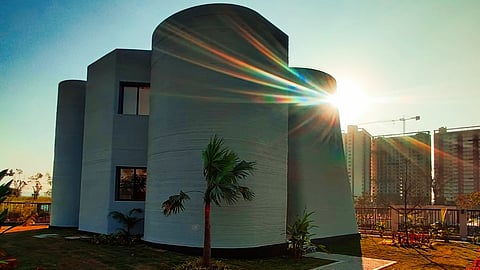 3D-Printed G+1 Villa at Godrej Eden Estate, Pune