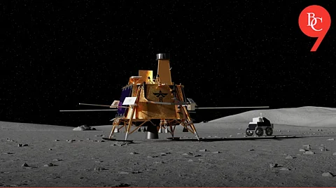 Real Footage of NASA's Firefly Blue Ghost Mission Landing on the Moon