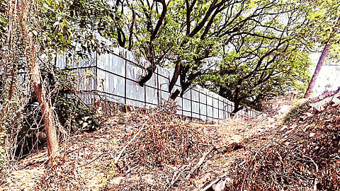 Ambil Odha Boundary Wall