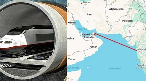 Mumbai to Dubai in 2 Hours: UAE Proposes 1,000 km/h Underwater Rail Link