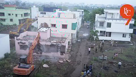 Pimpri Chinchwad Civic Body Demolishes 36 Illegal Bungalows in Major Crackdown
