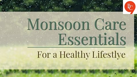 Monsoon essentials for a healthy lifestyle