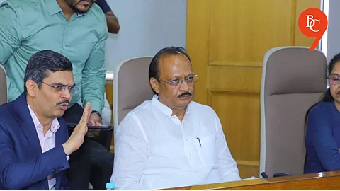 Ajit Pawar In ZP Pune