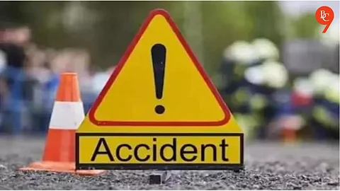 Speeding Truck Rams Two Cars and a Bike on Vadgaon Flyover