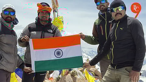 Pune Mountaineers Conquer Mt. Yunam at 6,111 Meters