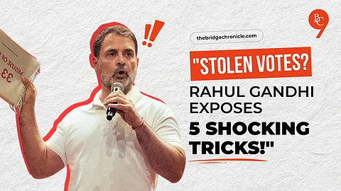 Rahul Gandhi has alleged widespread voter fraud and accused the Election Commission of negligence in handling the electoral process.