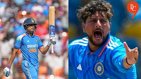 Subhman Gill and Kuldeep Yadav