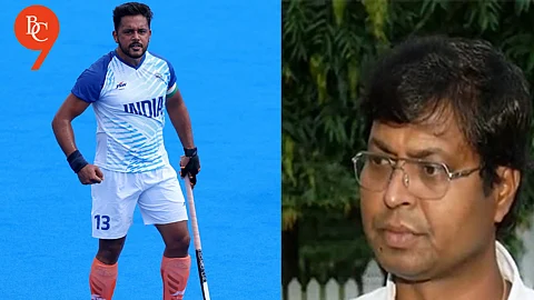 Harmanpreet Singh, Skipper, and Dileep Tirkey, Hockey India President