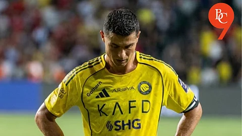 Cristiano Ronaldo after defeat to Al-Ahli