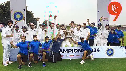 India 'A', winners of Duleep Trophy, 2024