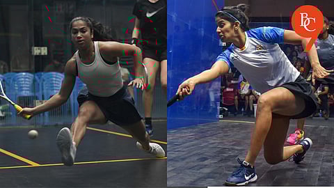Akanksha Salunkhe and Joshna Chinappa