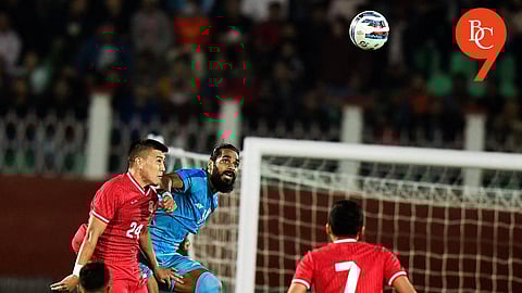 Sandesh Jhingan against Tajikistan