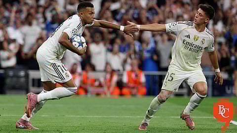 Real Madrid Vs Marseille, UEFA Champions League