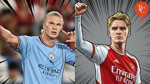 Manchester City face Arsenal in Premier league